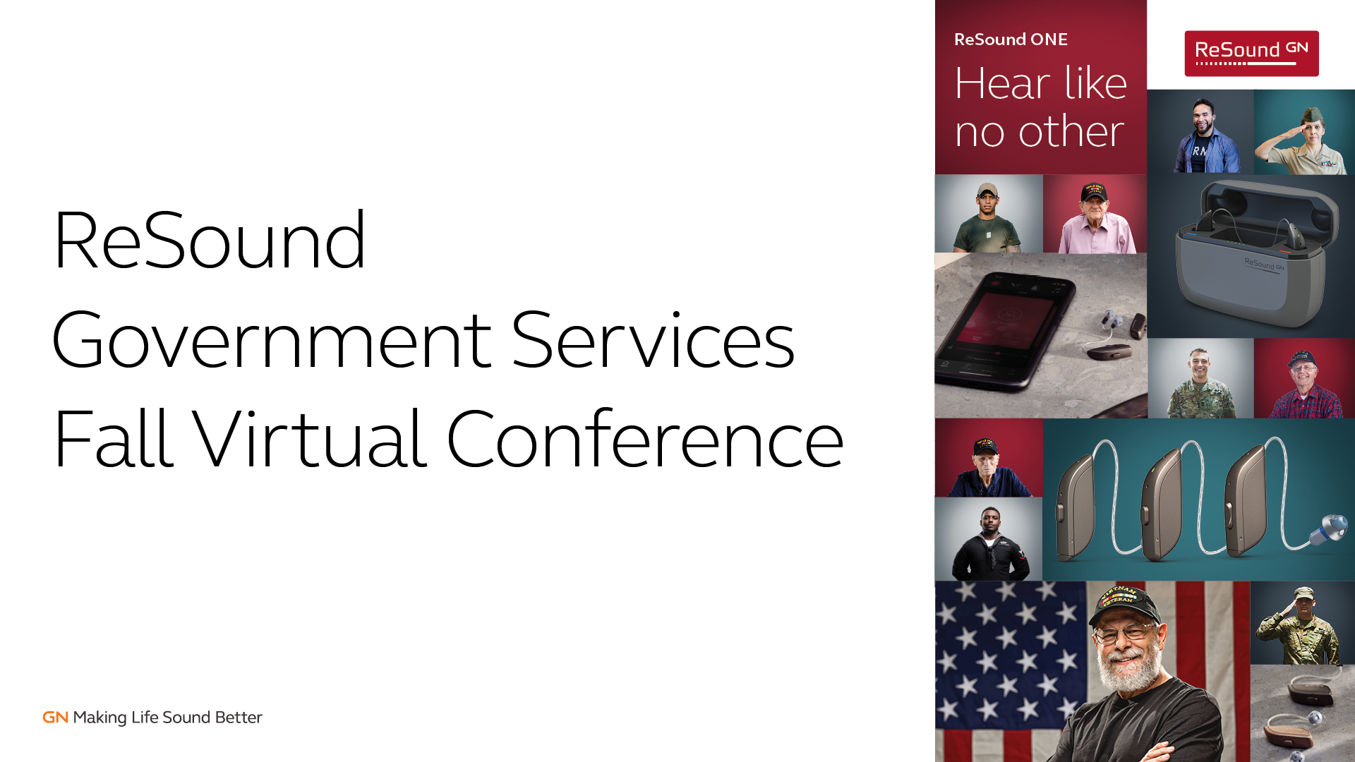 ReSound Virtual Conference Header